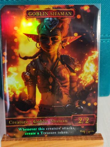 Foil Goblin Shaman #4